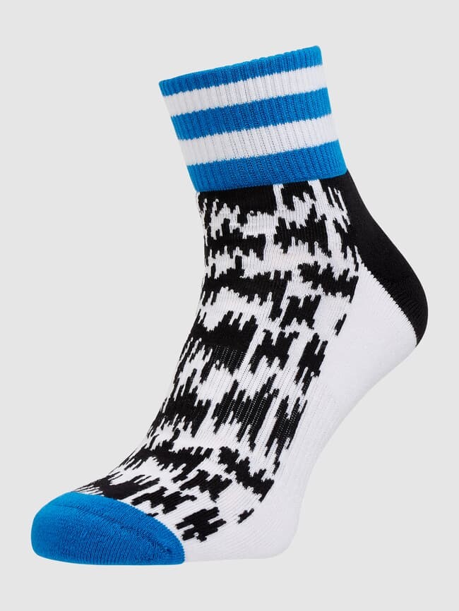 

Носки-кроссовки с эластичным наполнением Happy Socks, черный