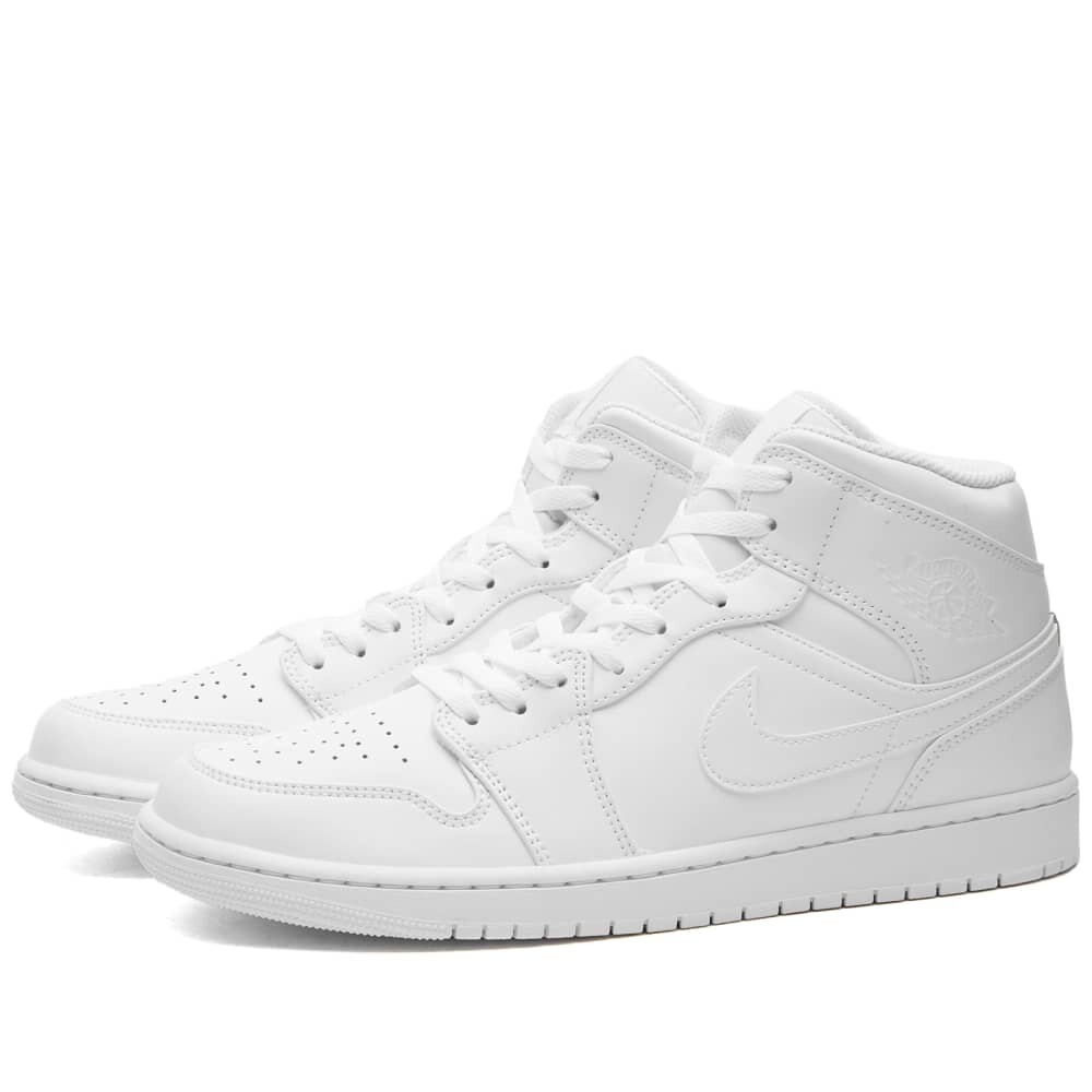 

Air Jordan Кроссовки 1 Мид, белый