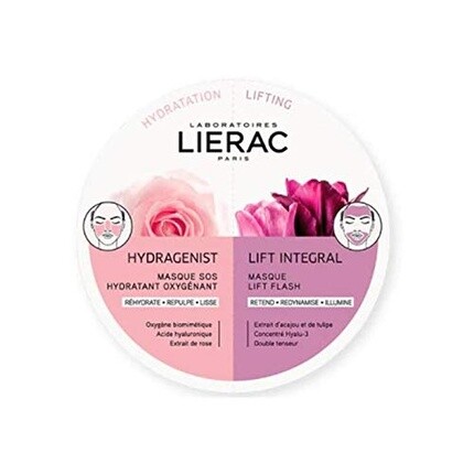 

Lierac Duo Hydragenist Кислородная маска 6 мл + Интегральная маска Lift 6 мл
