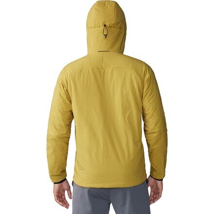 

Куртка Kor Stasis с капюшоном мужская Mountain Hardwear, цвет Dark Bolt, Желтый