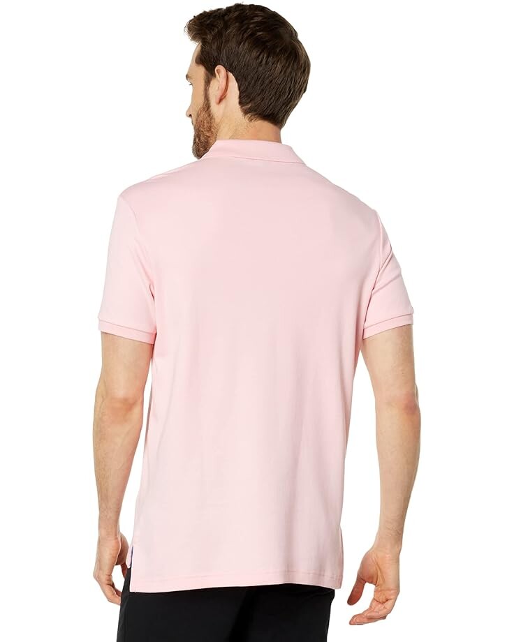 

Поло U.S. POLO ASSN. Interlock Core Polo Shirt, цвет Candy Pink