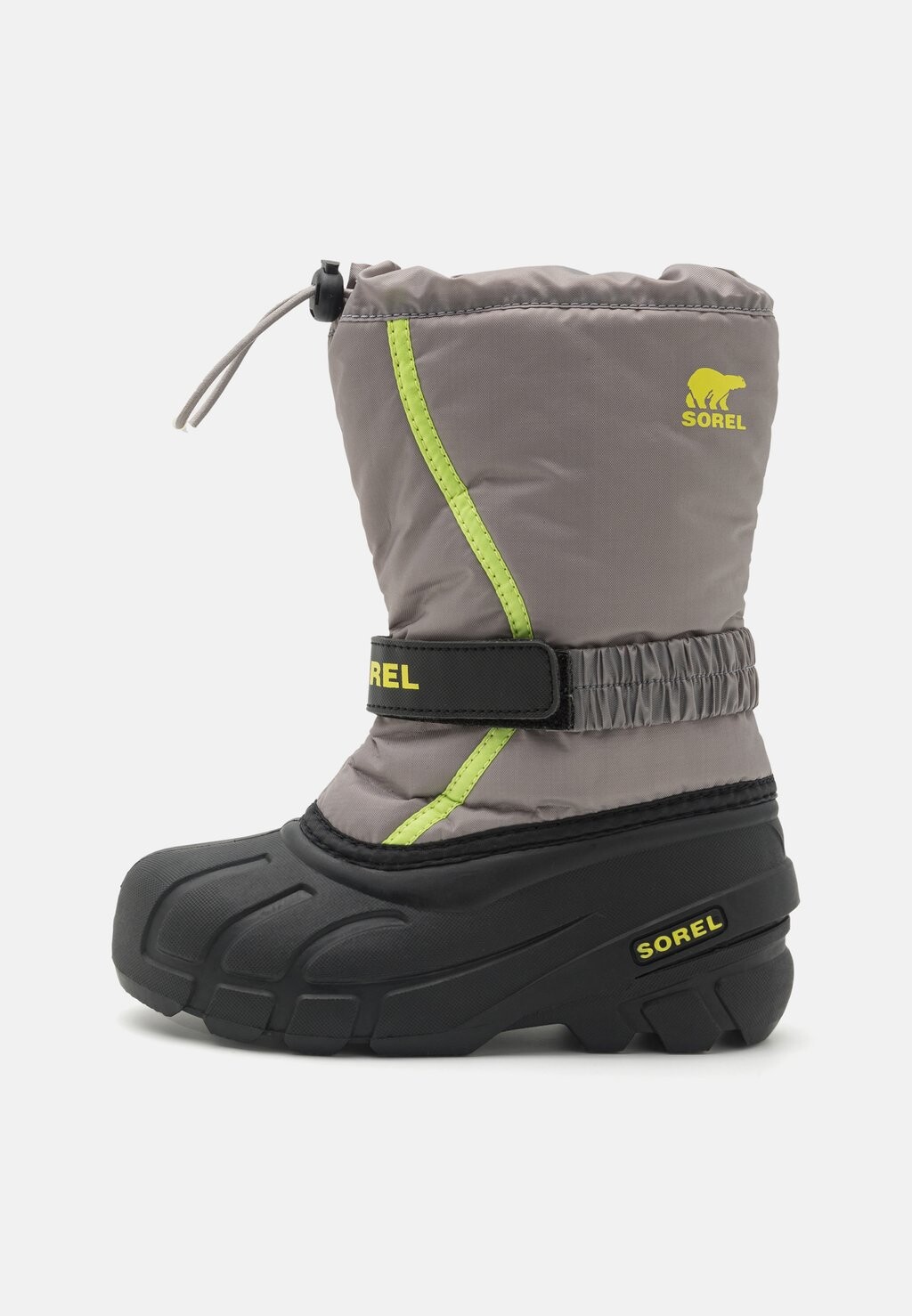 

Зимние ботинки Youth Flurry Unisex Sorel, цвет chrome grey/black