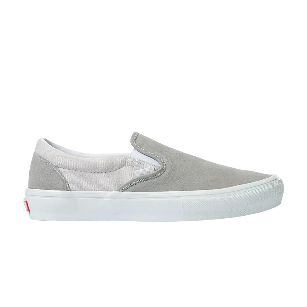 

Скейт-слипоны Vans, серый