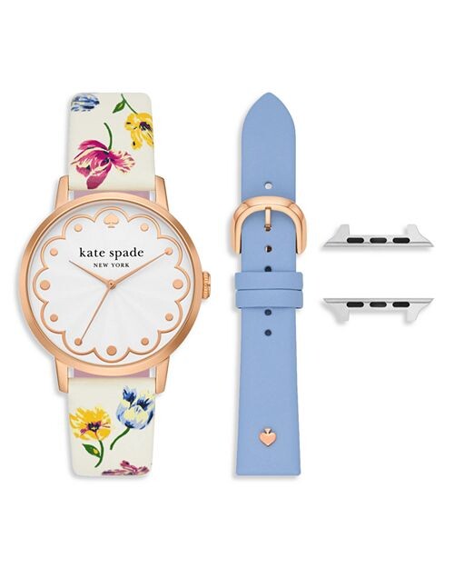 

Классическая головка для часов &; Apple Watch Набор ремешков kate spade new york, цвет White