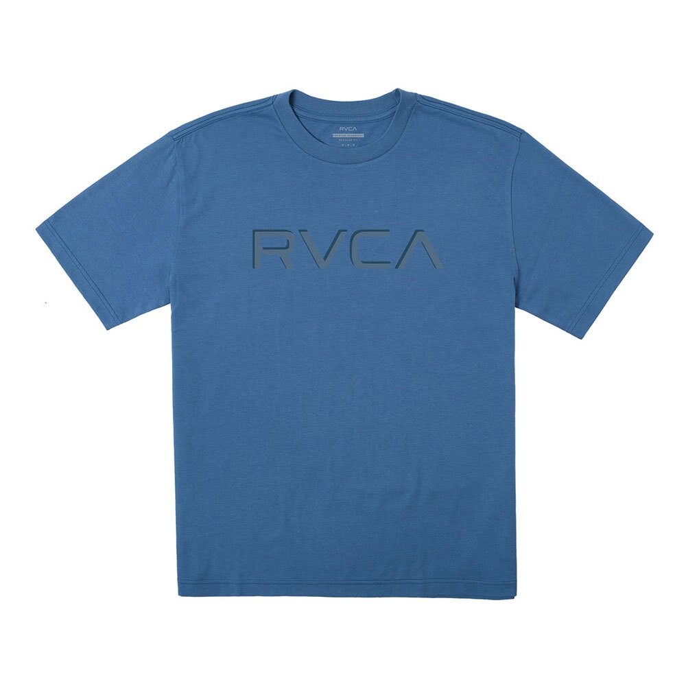 

Футболка с коротким рукавом Rvca Big Embossed, синий