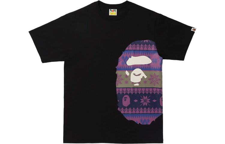 

Футболка Ape Head Series для мужчин A Bathing Ape, черный
