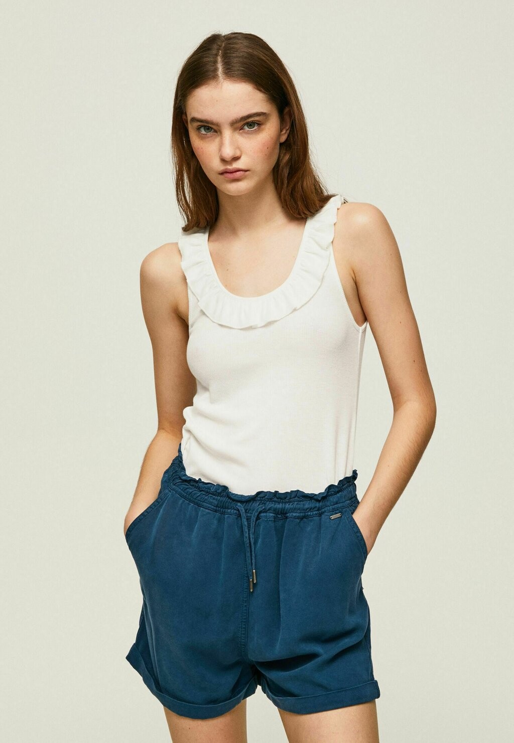 

Топ Pepe Jeans, белый
