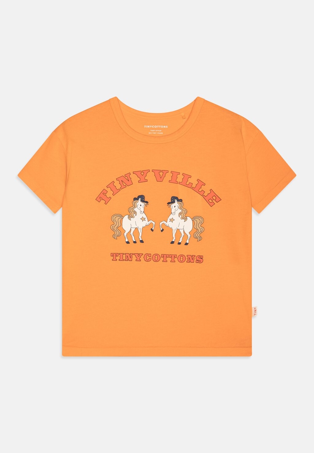 

Футболка с набивным рисунком TINYVILLE TEE UNISEX Tinycottons, желтый