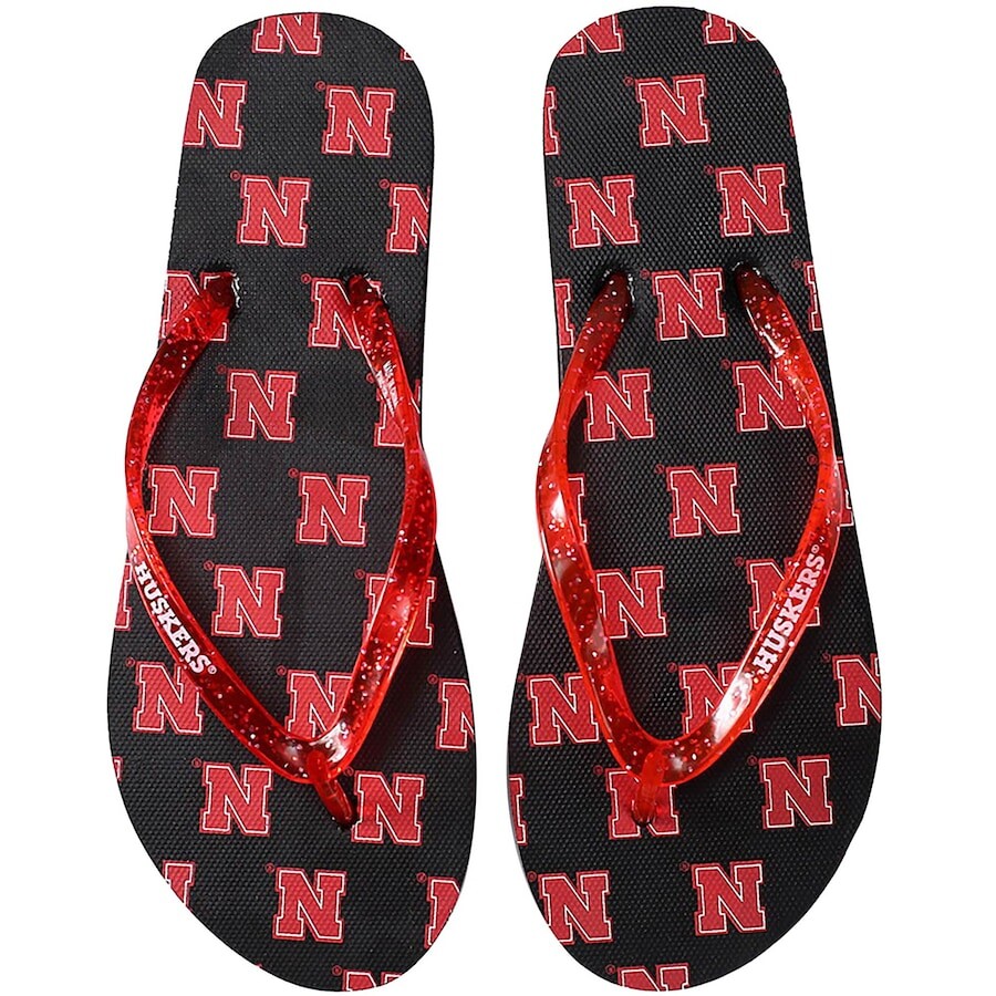 

Шлепанцы FOCO Nebraska Huskers