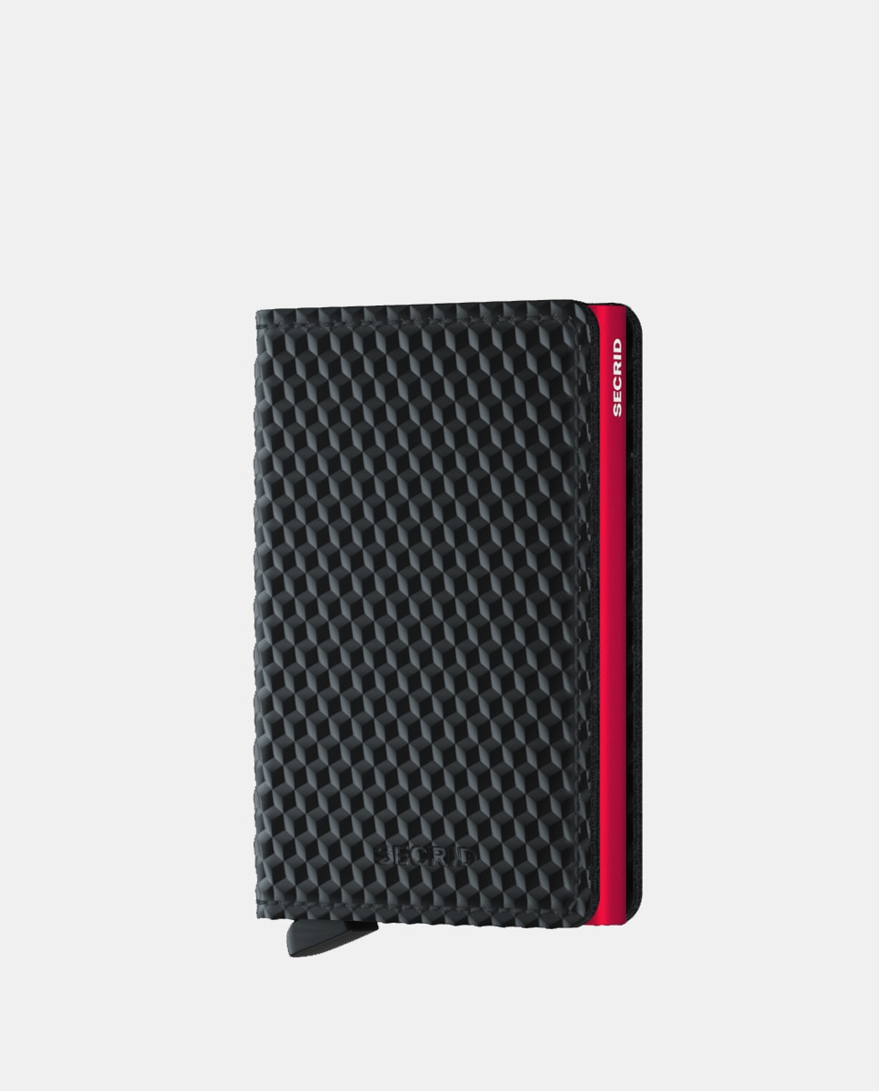 Черный кожаный противоугонный кошелек с гравировкой и RFID-защитой Secrid, черный rfid защита от кражи из углеродного волокна роскошный телефон кредитный смарт кошелек для bmw m x1 x2 x3 x4 x5 x6 x7 e46 f30