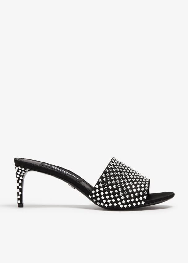 

Мюли Dolce&Gabbana Crystal-Embellished, черный