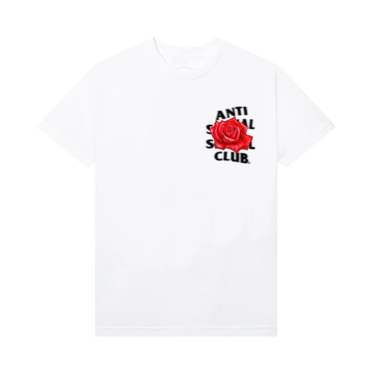 

Футболка Anti Social Social Club Roses Are Red 'White', белый