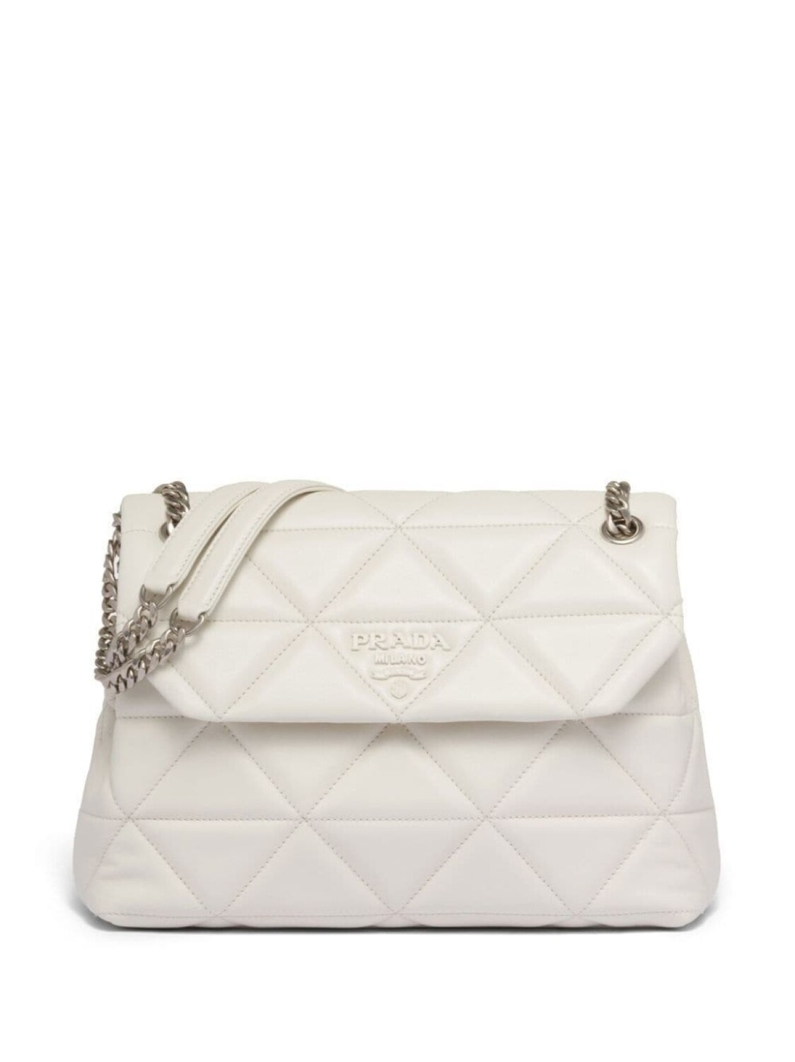 

Prada большая сумка Prada Spectrum из кожи наппа, белый