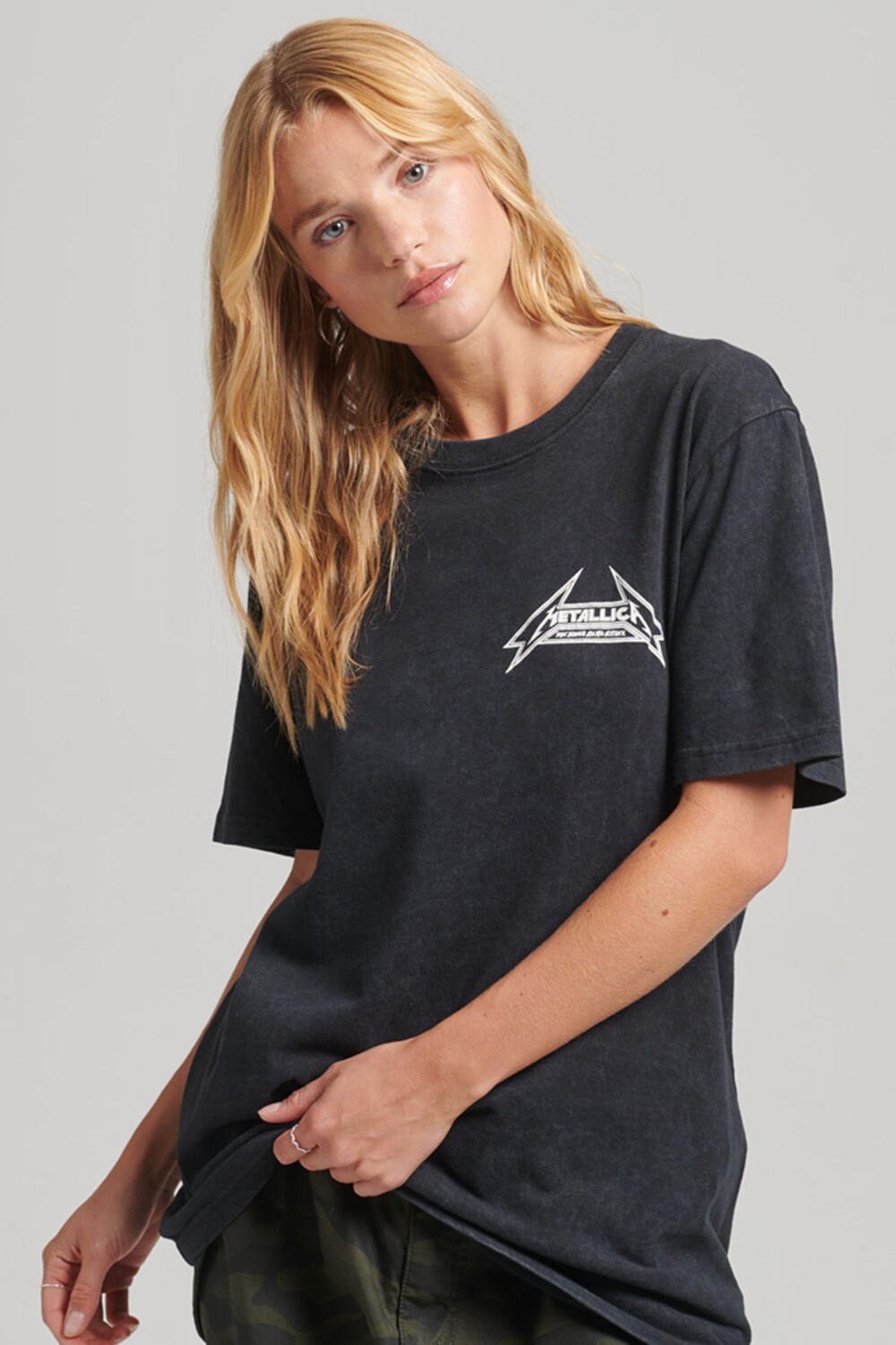 

Футболка Metallica ограниченного выпуска Superdry, черный
