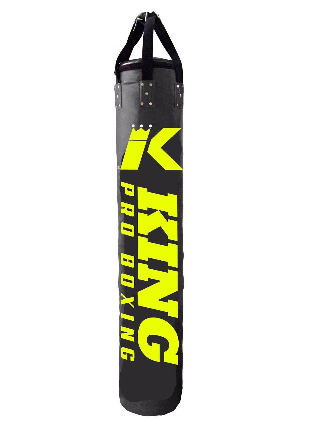 

Боксерский мешок King Pro Boxing KPB/HB6 длинный, черный / желтый