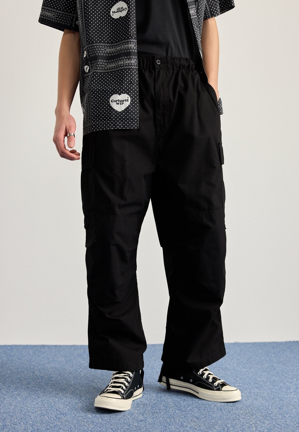 

Брюки карго JET PANT Carhartt WIP, цвет black