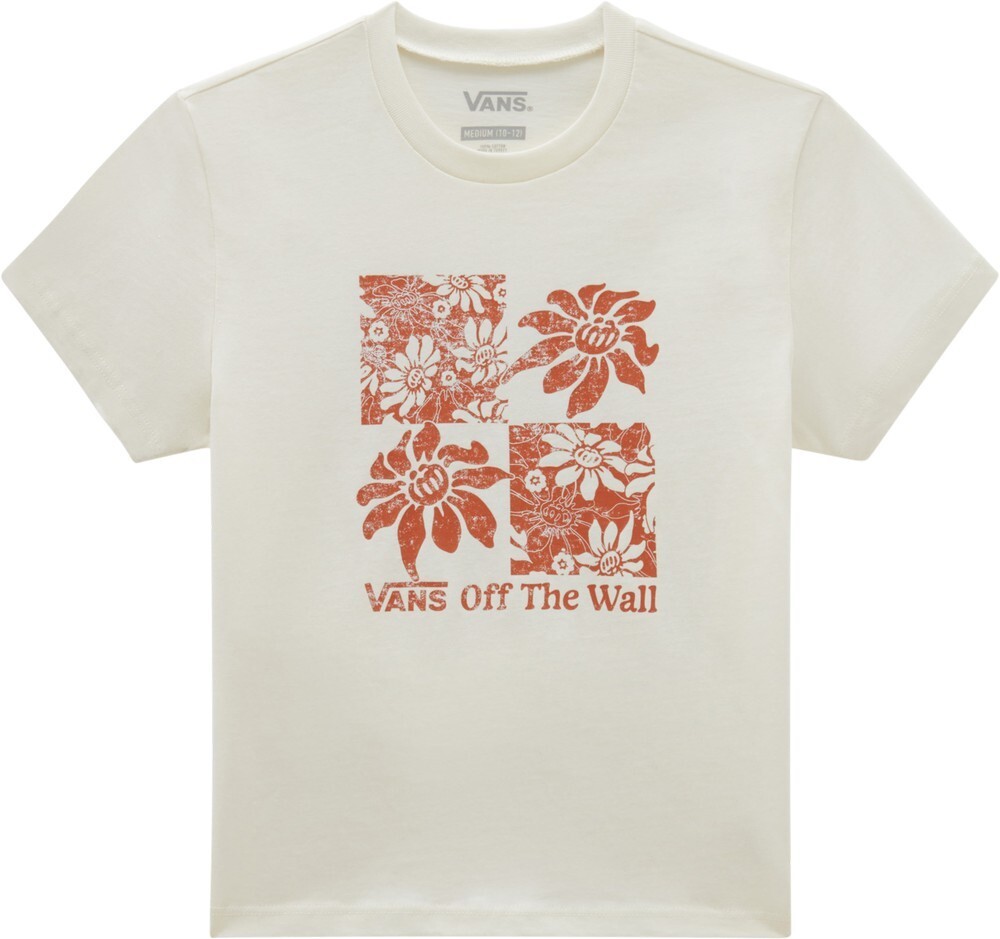 

Футболка Vans Tropic Check Crew, бежевый