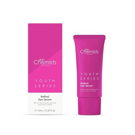 

Молодежная сыворотка для глаз с ретинолом для всех типов кожи 15мл, Skinchemists
