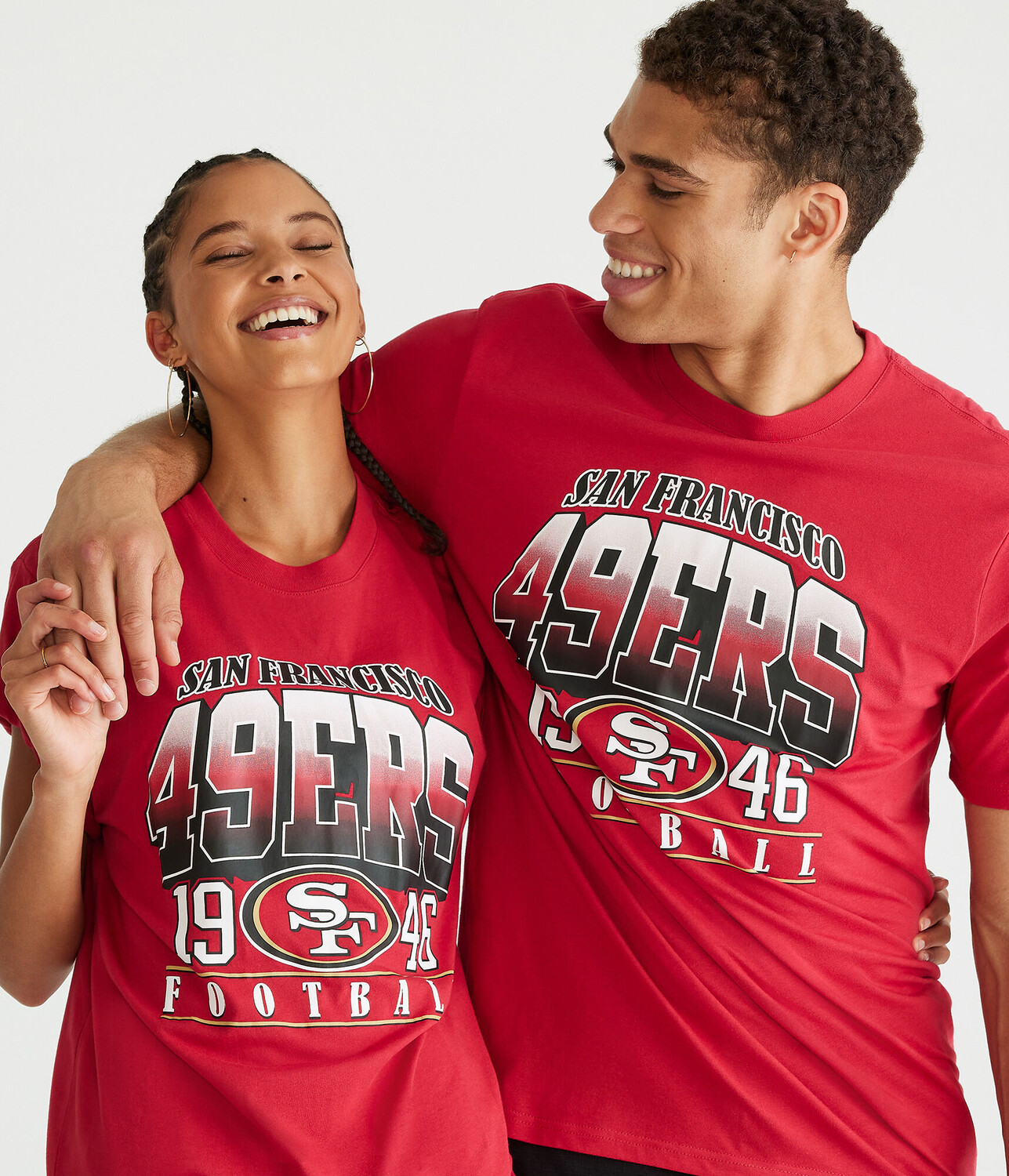 

Футболка San Francisco 49ers с графическим рисунком Aeropostale, красный