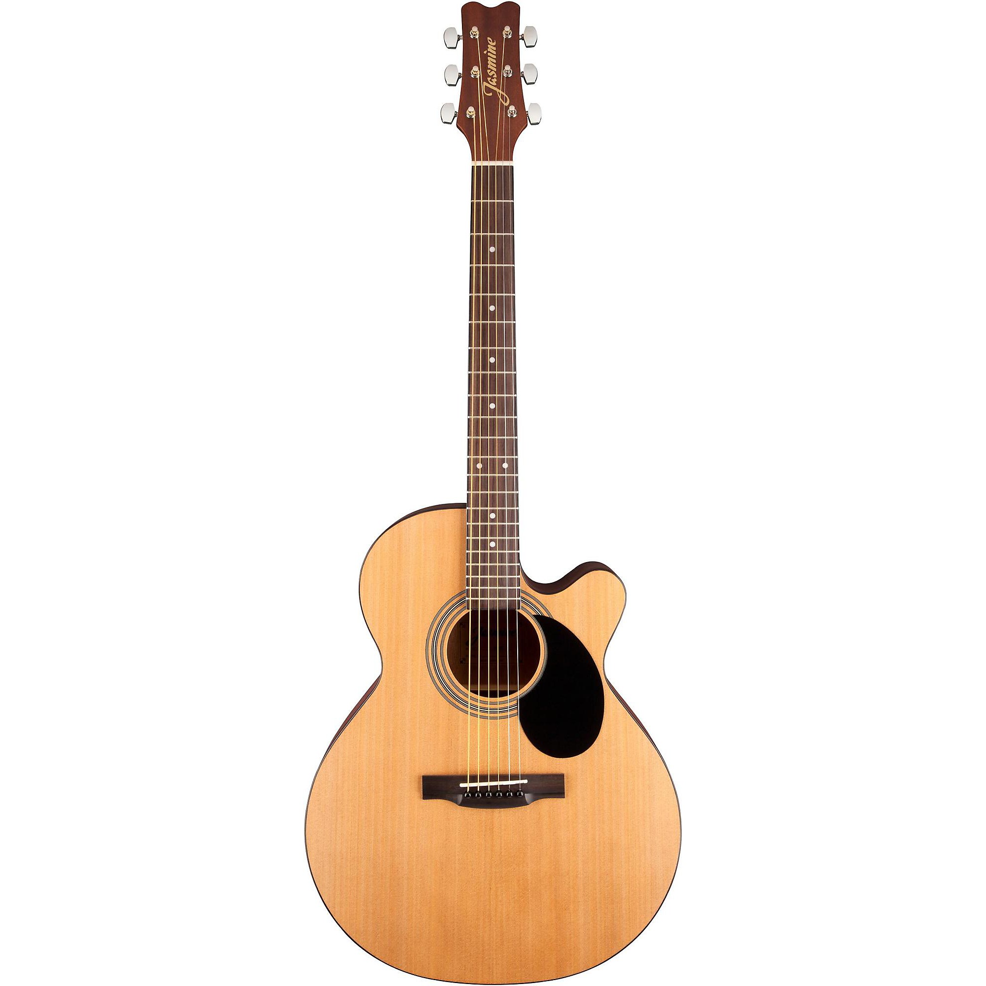 Акустическая гитара Jasmine S-34C в разрезе, натуральный цвет