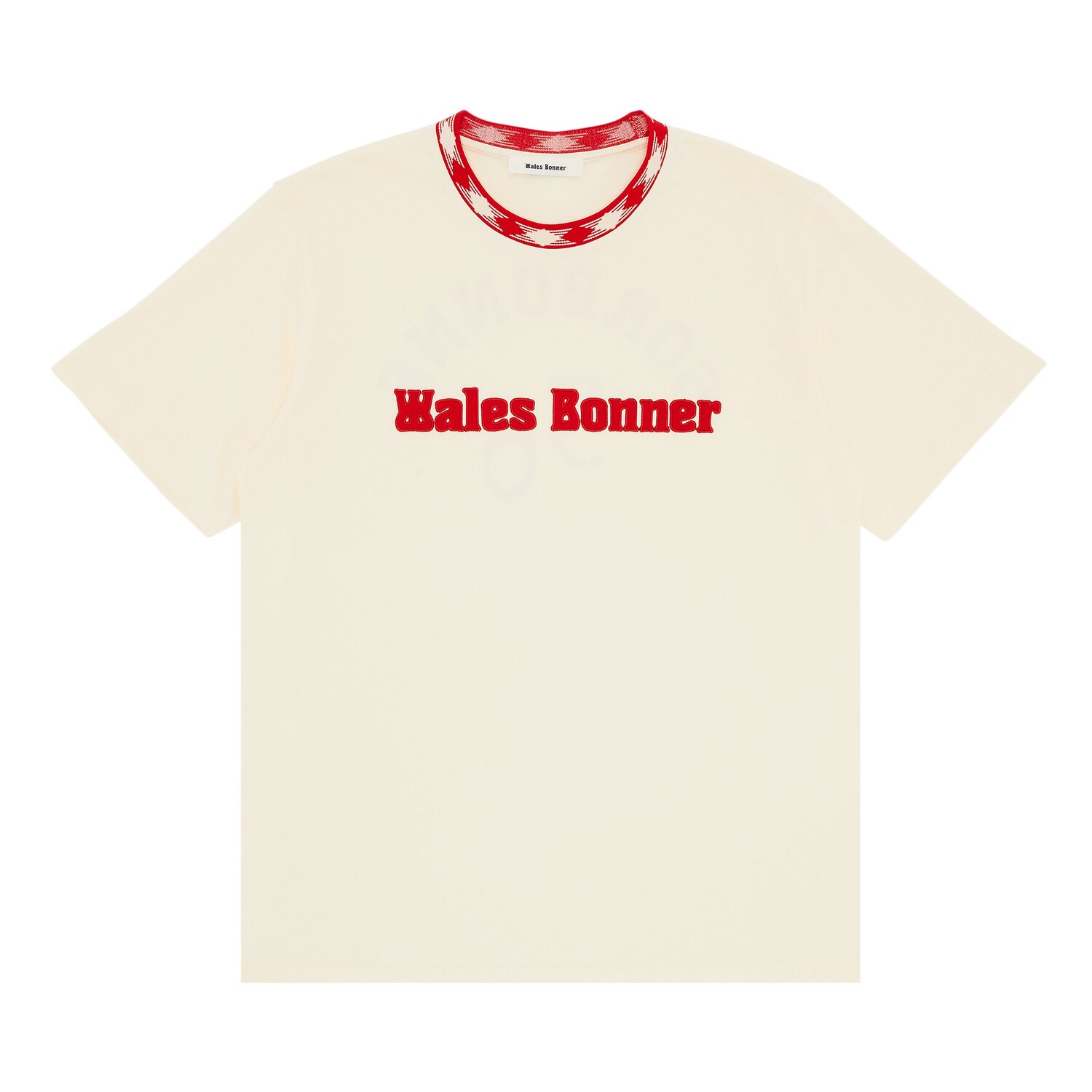 

Футболка Wales Bonner Original, цвет слоновой кости