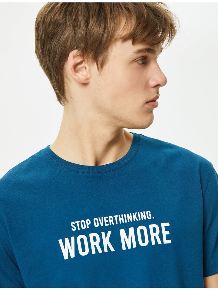 

Футболка KOTON T shirt, цвет petrol