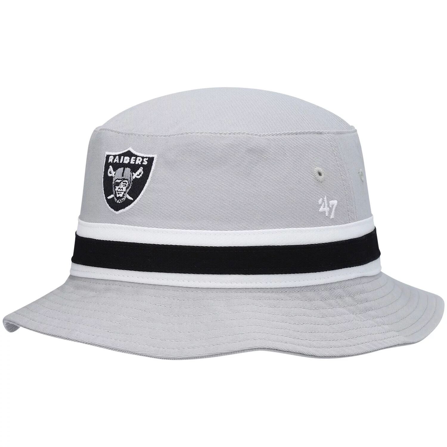 

Мужская серебряная панама в полоску Las Vegas Raiders '47