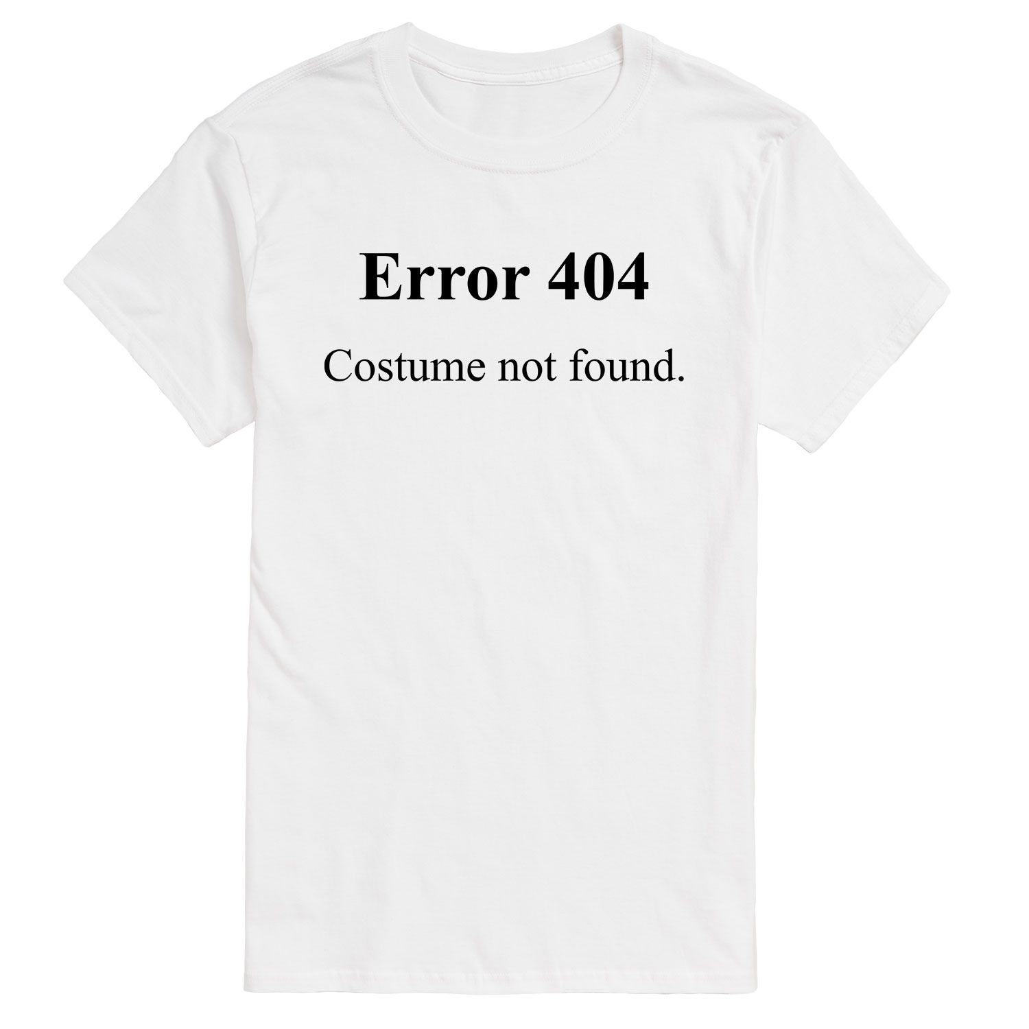 Футболка Big & Tall Error 404 License, белый