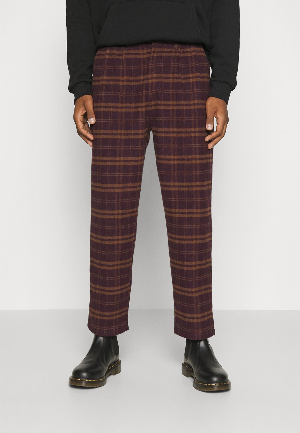 

Брюки БРЮКИ HABANA TAGID CHECK UNISEX Kaotiko, гранат