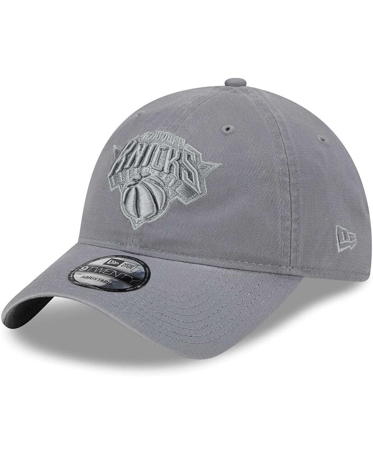 

Мужская графитовая регулируемая кепка New York Knicks в тон 9TWENTY New Era