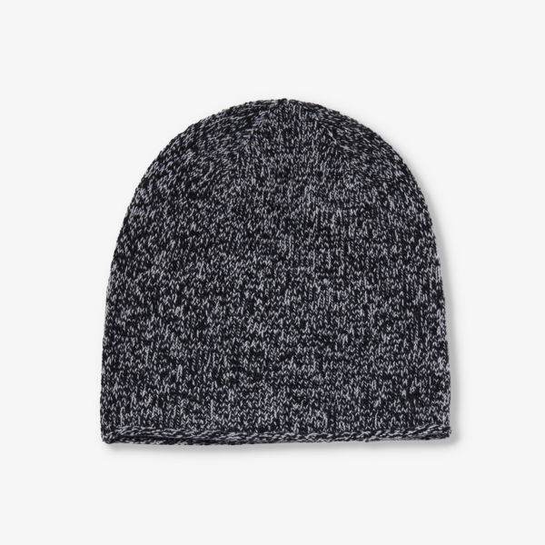 

Кашемировая шапка в крапинку Johnstons, цвет charcoal don/luna marl