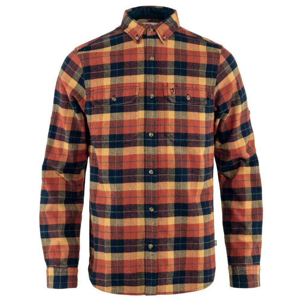 

Рубашка с длинным рукавом Fjällräven Singi Heavy Flannel, разноцветный