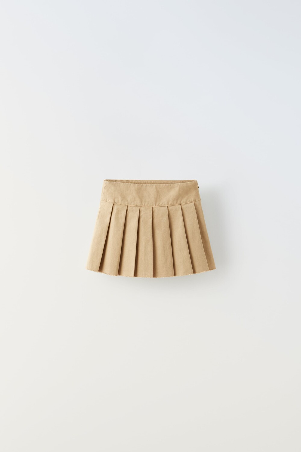

Юбка со складками Zara, верблюд