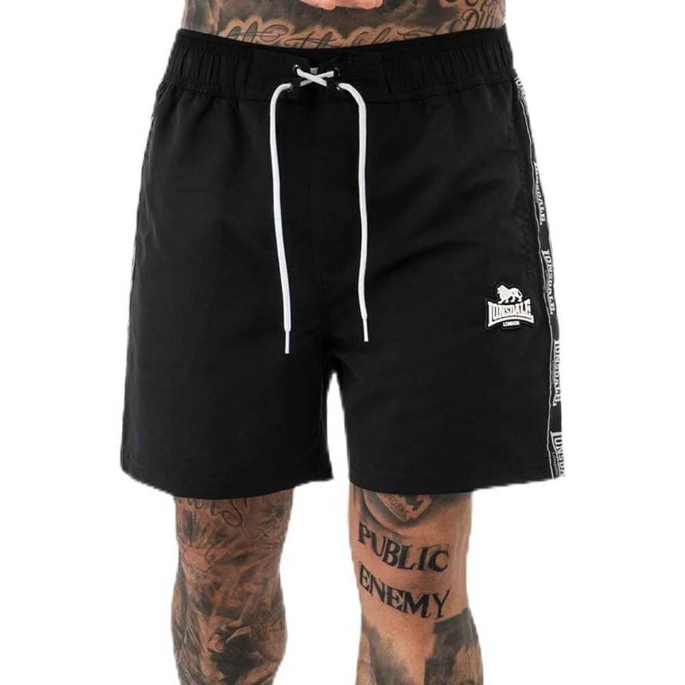 

Шорты для плавания Lonsdale Kirbuster Swimming Shorts, черный