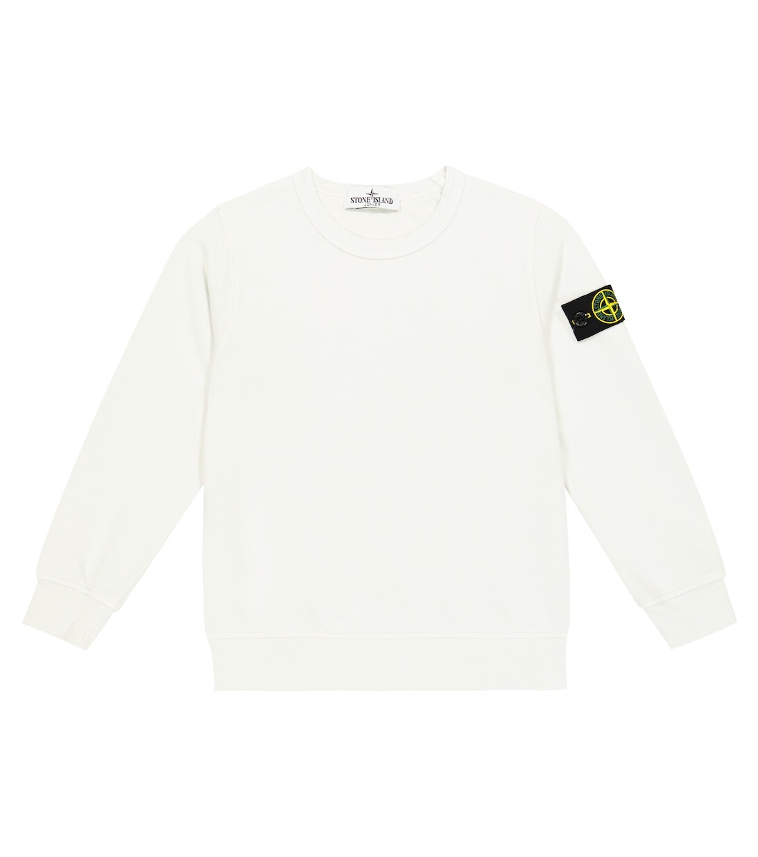 

Хлопковая толстовка Stone Island Junior, серый