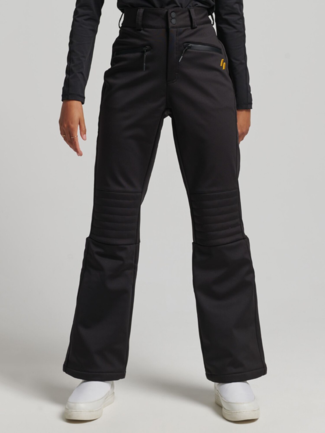 

Узкие лыжные брюки Superdry Softshell, черные