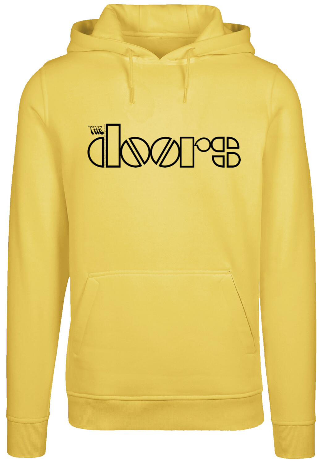 

Пуловер F4NT4STIC Hoodie The Doors Music Band Simple Logo, цвет taxi yellow