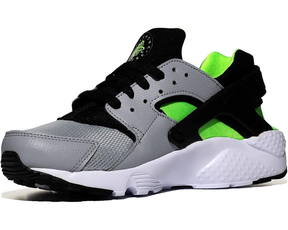 

Кроссовки Nike Huarache Run, цвет Wolf Grey/Black/Electric Green/White
