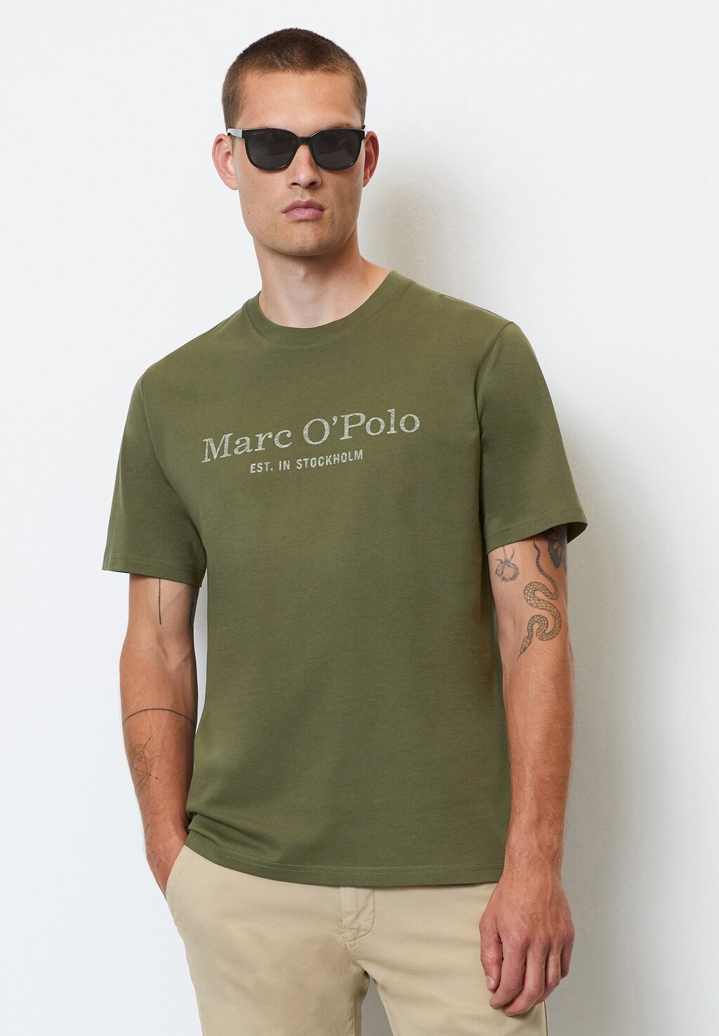

Футболка с принтом Marc O'Polo, зеленый
