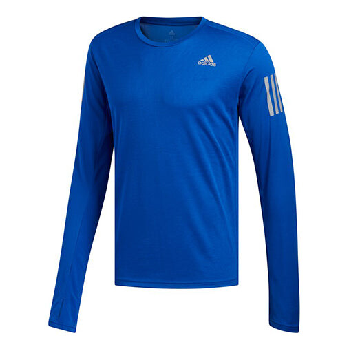 

Футболка Adidas Own The Run Ls Running Long Sleeves Blue, синий