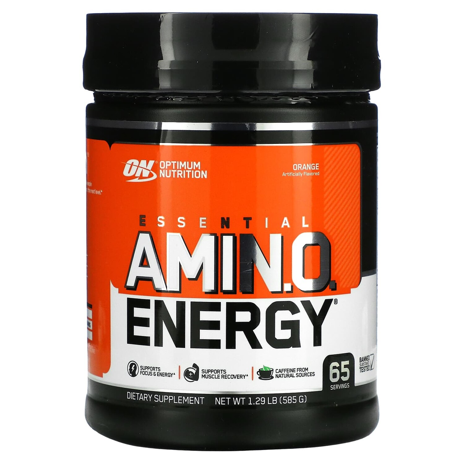 

ESSENTIAL AMIN.O. ENERGY, Orange Cooler, 585 г (1,29 фунта), Optimum Nutrition