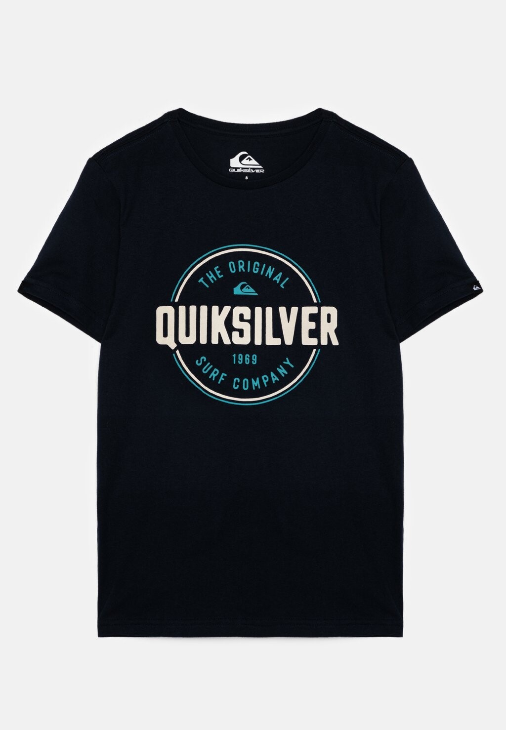 

Футболка с принтом CIRCLE UP YOUTH Quiksilver, цвет navy blazer