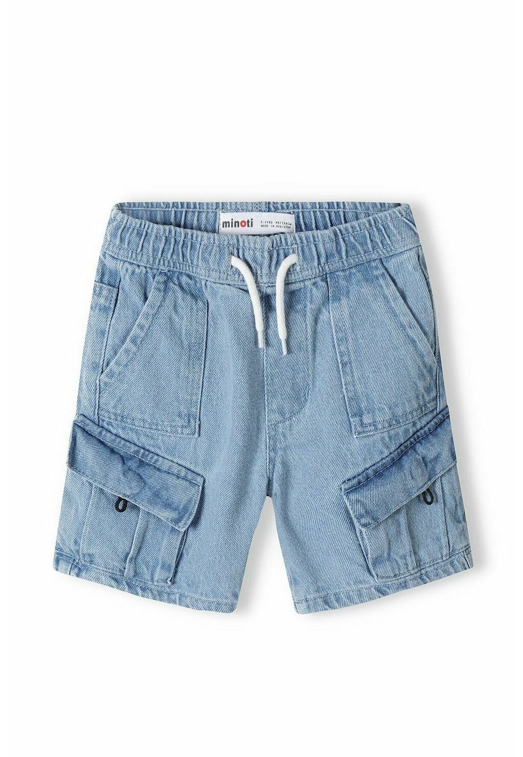 

Джинсовые шорты ELASTICATED WAIST MINOTI, цвет light blue denim
