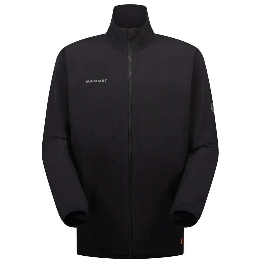 

Комфортная куртка для мужчин Mammut, цвет Deep sea blue-black stitching