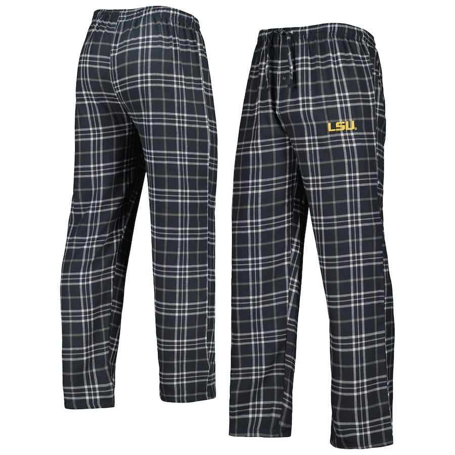 

Пижамные брюки Sideline Apparel Lsu Tigers, угольный
