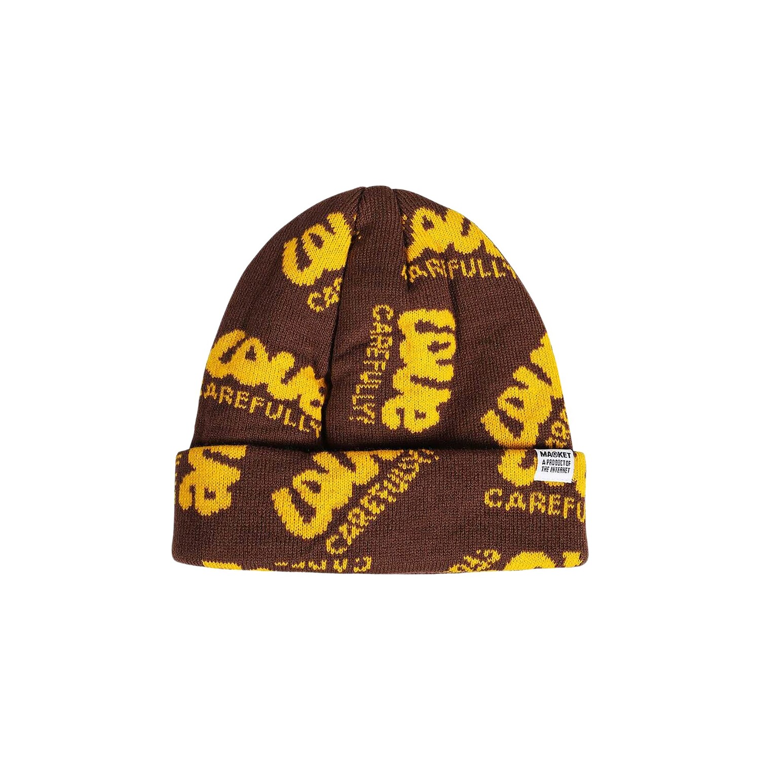 

Шапка-бини Market Love Beanie, Коричневая