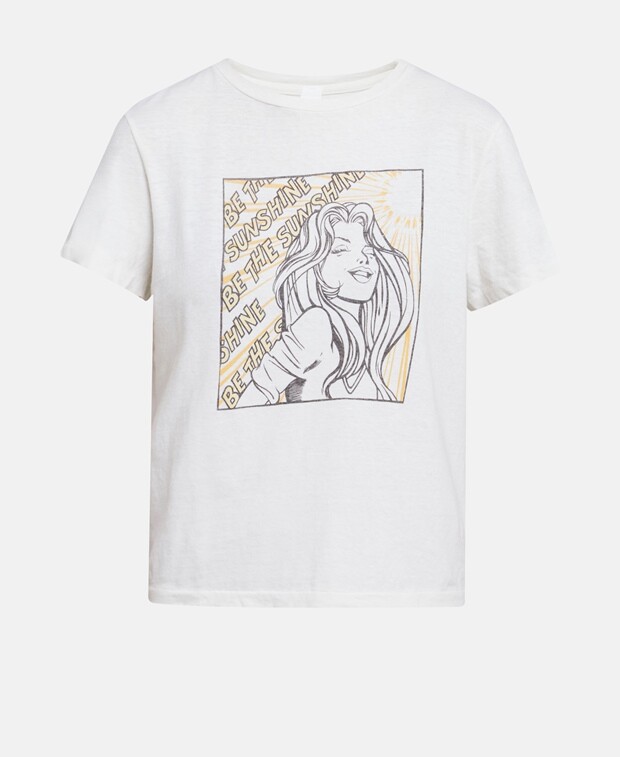 

Футболка Re/Done, цвет Wool White