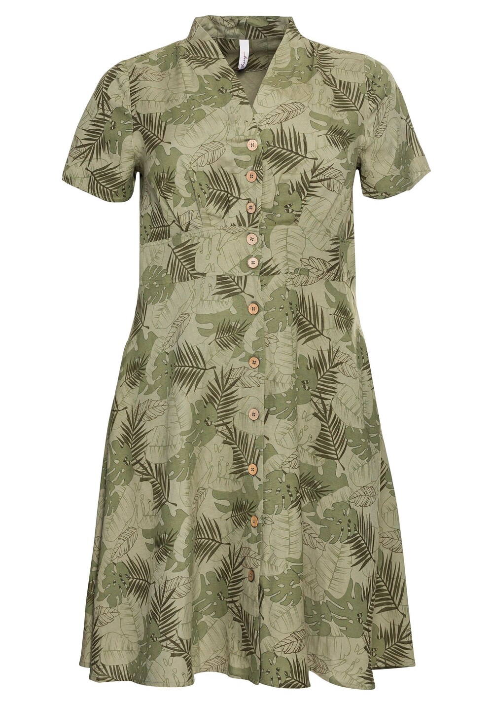 Рубашка-платье SHEEGO, зеленый