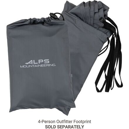 

Палатка Big River 4: 4 человека, 3 сезона ALPS Mountaineering, цвет Orange/Charcoal/Light Gray