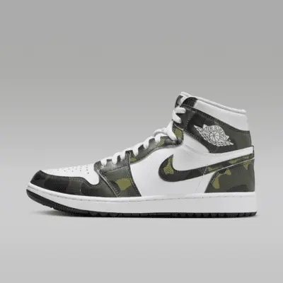 

Кроссовки Jordan Air I High G, цвет Legion Green/Black/White